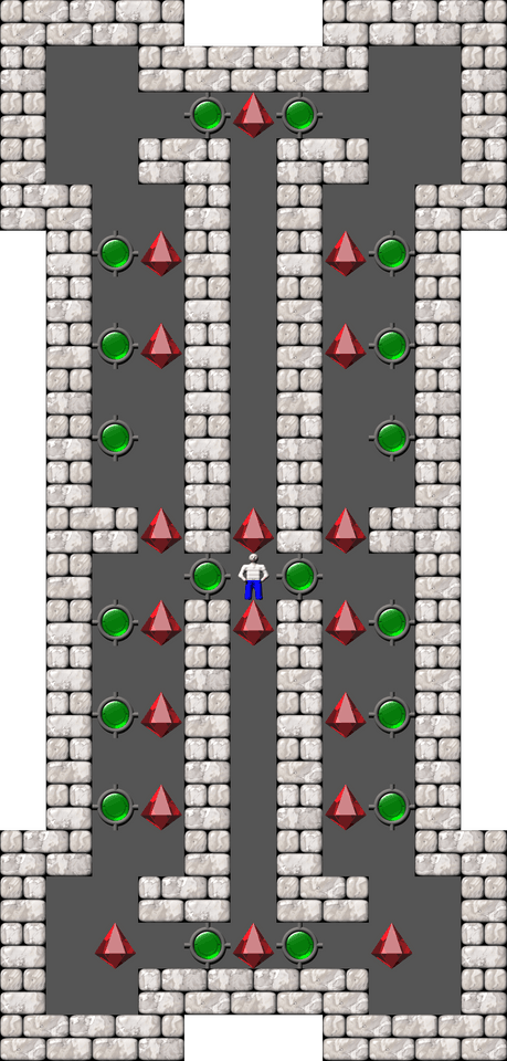 Sokoban Secundus gradus ad Olympo level 46